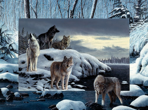 Winter Pack Poster Print - Kevin Daniel