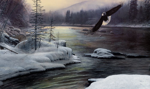 Morning Flight Poster Print - Kevin Daniel