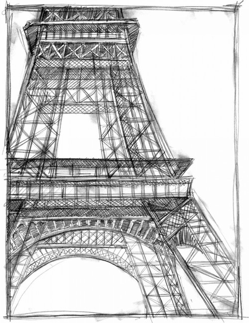 Graphic Architectural Study I Poster Print - Ethan Harper