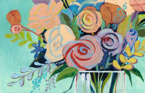 Vivid Convergence II Poster Print - Grace Popp