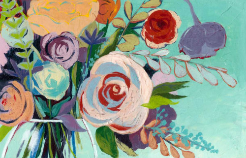 Vivid Convergence I Poster Print - Grace Popp