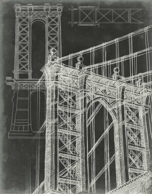 Iconic Blueprint I Poster Print - Ethan Harper