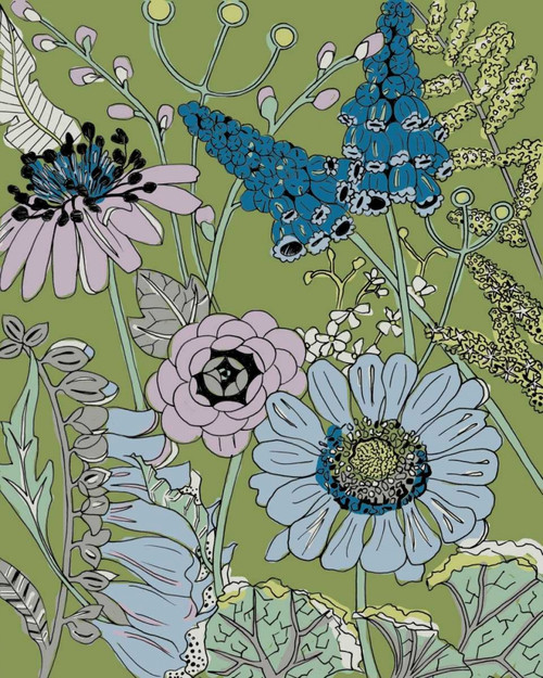 Graphic Garden II Poster Print - Chariklia Zarris