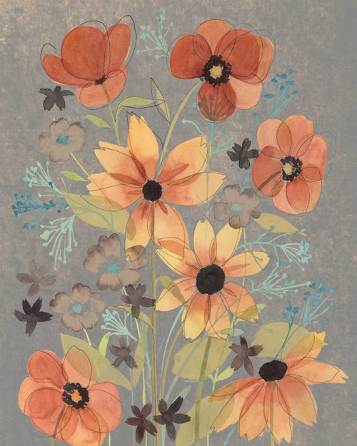 Offset Botanicals II Poster Print - Grace Popp