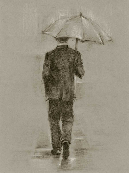 Rainy Day Rendezvous II Poster Print - Ethan Harper