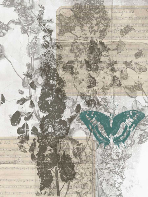 A Touch of Teal II Poster Print - Jennifer Goldberger