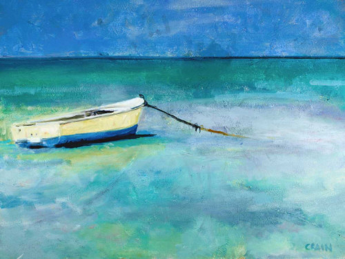 Water Taxi Poster Print - Curt Crain
