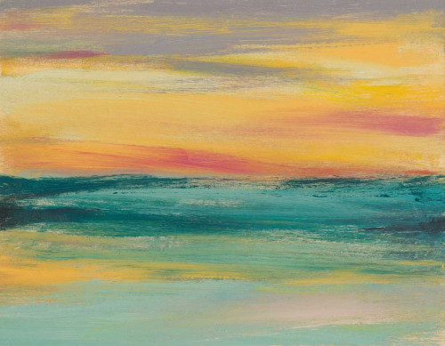Sunset Study III Poster Print - Jennifer Goldberger