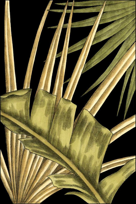 Rustic Tropical Leaves III Poster Print - Ethan Harper