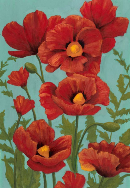 Poppy Promenade I Poster Print - Grace Popp