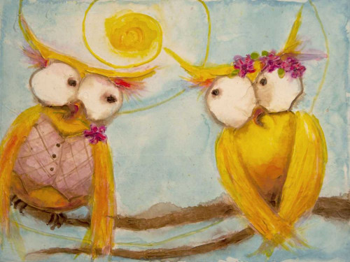 Hoos Branch for Two Poster Print - Marabeth Quin