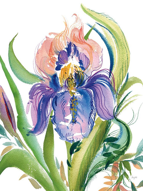 Wild Iris Poster Print - Kristy Rice