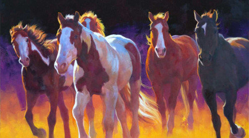 Whitefish Morning Poster Print - Julie Chapman