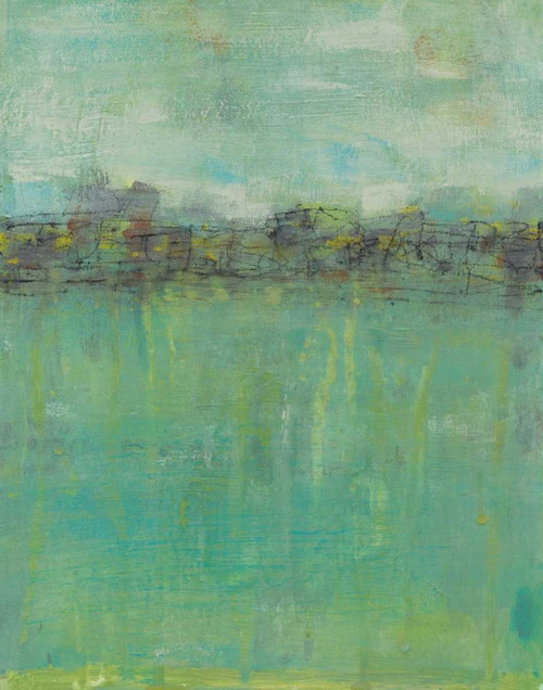 Horizon Line Abstraction I Poster Print - Jennifer Goldberger