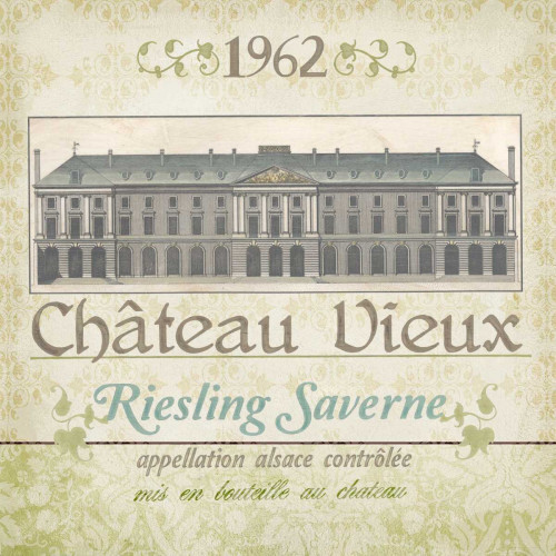 White Wine Labels III Poster Print - June Erica Vess