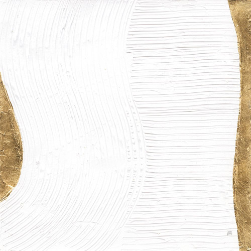 White on White V Poster Print - Chris Paschke