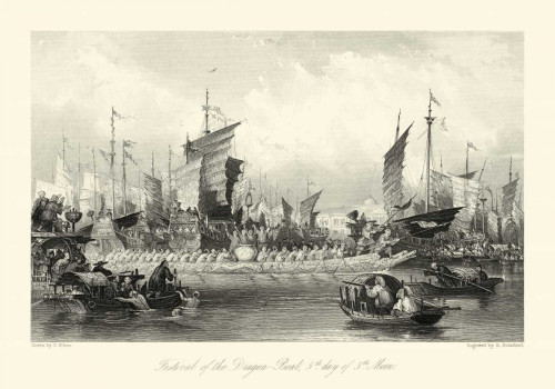 Scenes in China XI Poster Print - T. Allom