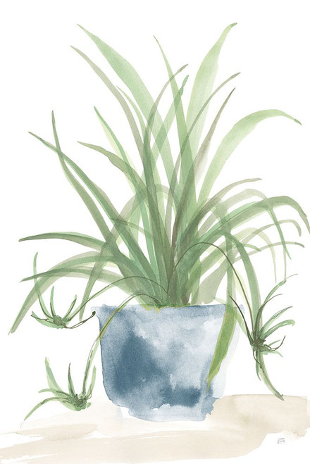 Tall Sunroom IV Blue Poster Print - Chris Paschke