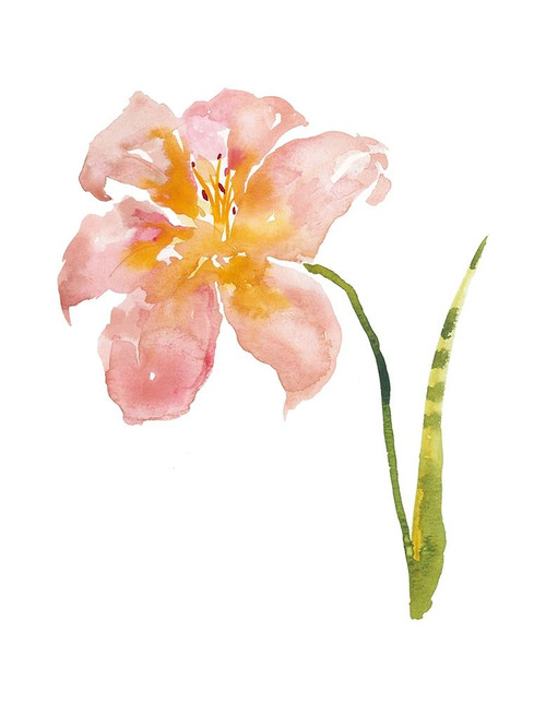 Watercolor Garden VI Poster Print - Kiana Mosley