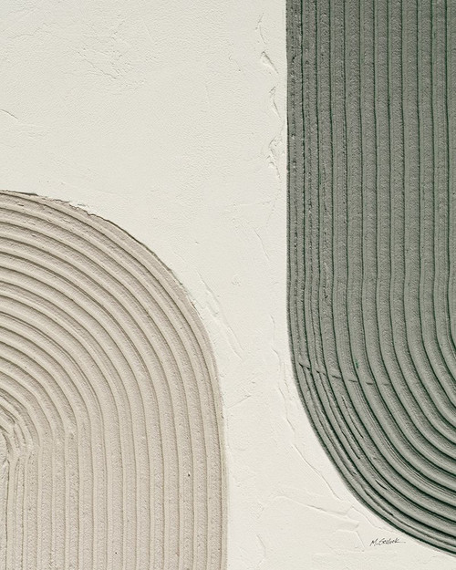 Embrace I Flipped Green Crop Poster Print - Mike Schick