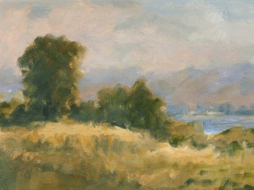 Impasto Landscape V Poster Print - Ethan Harper