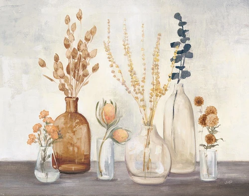 Autumn Greenhouse I Amber Poster Print - Julia Purinton