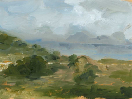 Impasto Landscape IV Poster Print - Ethan Harper