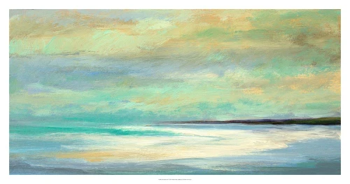 Shoreline III Poster Print - Sheila Finch