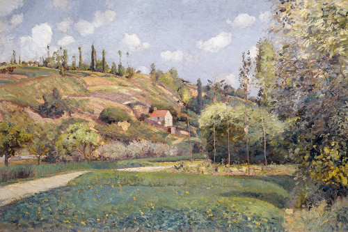 Valhermeil Poster Print - Camille Pissarro