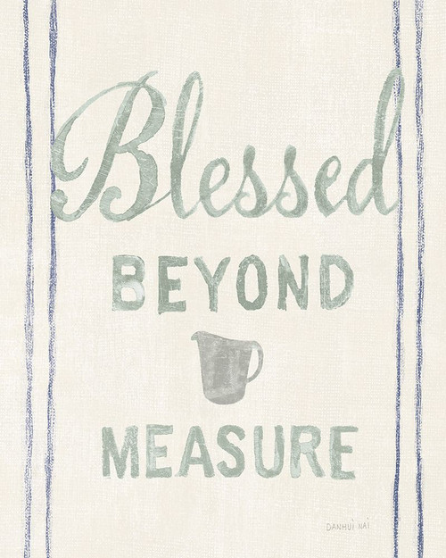 Floursack Kitchen VI Seafoam Vertical Poster Print - Danhui Nai