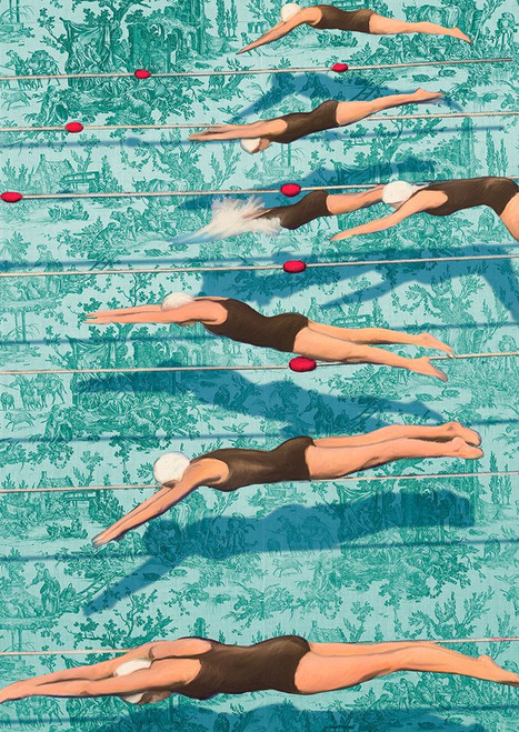 Divine Diving Poster Print - Steven Hill
