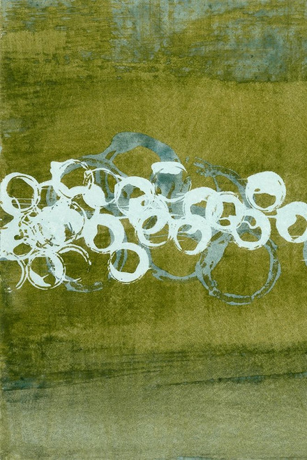 Green Orbs I Poster Print - Charles McMullen