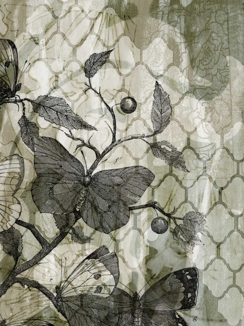 Arabesque Butterflies I Poster Print - Jennifer Goldberger