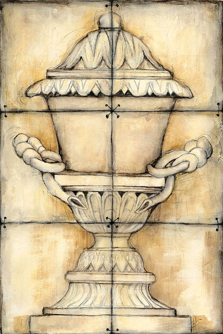 Ceramic Urn I Poster Print - Jennifer Goldberger
