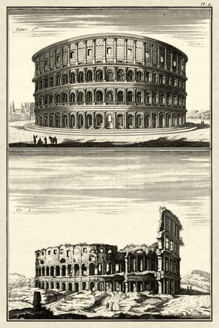 The Colosseum Poster Print - Denis Diderot