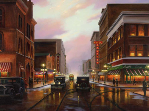 Twilight Times Poster Print - Leo Stans