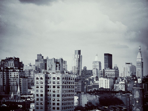 NY Sky II Poster Print - Nicholas Biscardi