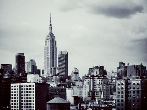 NY Sky I Poster Print - Nicholas Biscardi