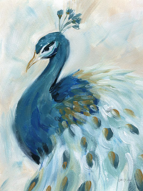 Pretty Peacocks II Poster Print - Amant Yvette St. Pretty Peacocks II Poster Print - Amant Yvette St.