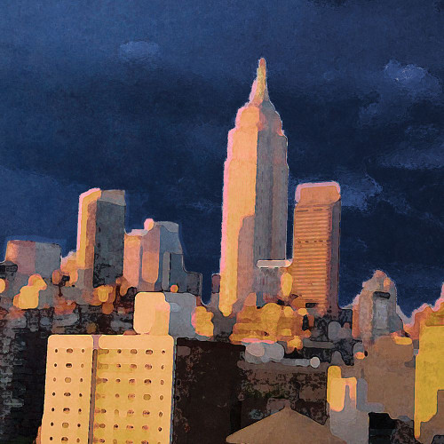 The City I Poster Print - Nicholas Biscardi