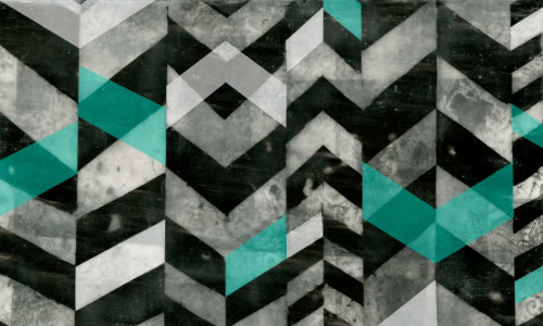 Chevron Exclusion II Poster Print - Jennifer Goldberger