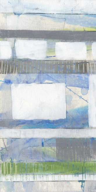 Fluid Neutrals I Poster Print - Jennifer Goldberger