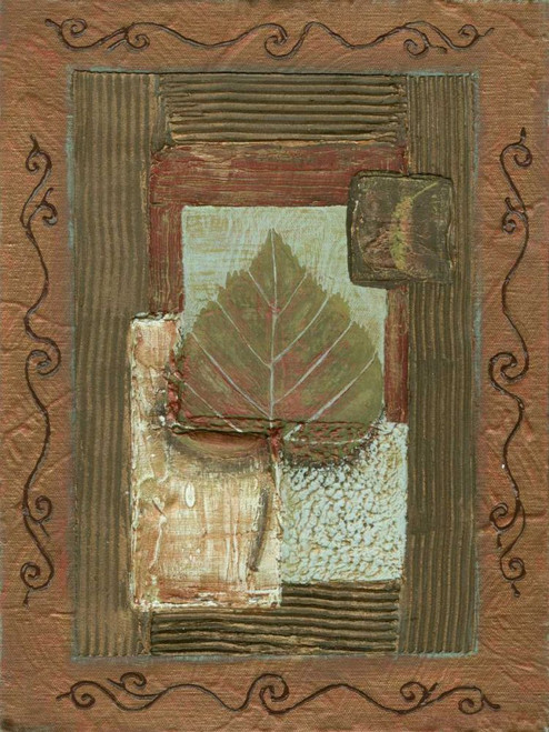 Leaf Quartet III Poster Print - Wendy Russell