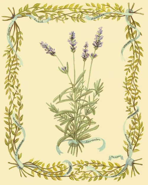 Small Lavender Poster Print - Wendy Russell