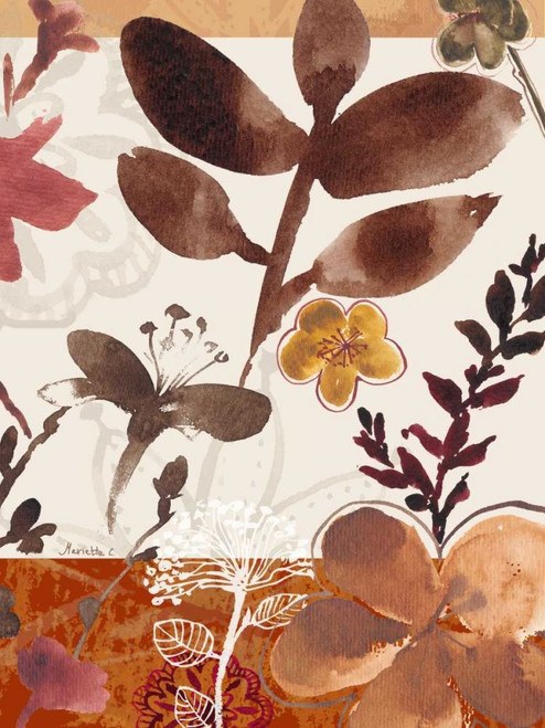 Modern Flowers II Poster Print - Marietta Cohen