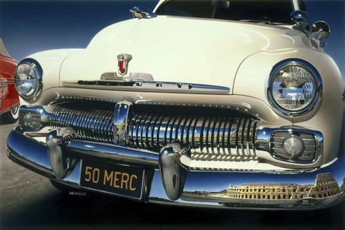 50 Ford Mercury Poster Print - Graham Reynolds