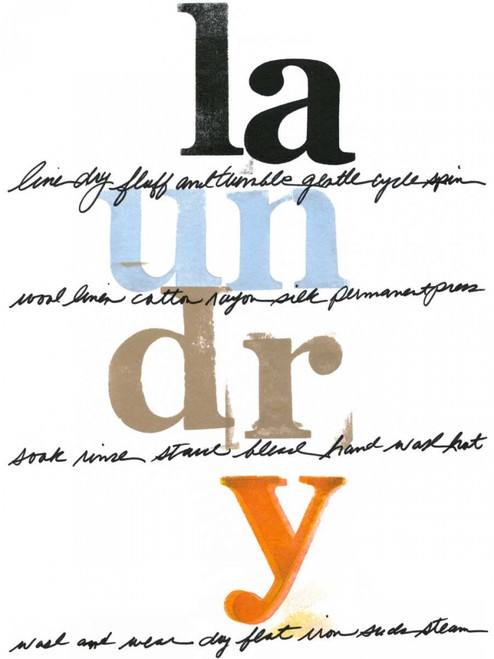 Laundry Lines I Poster Print - Deborah Velasquez