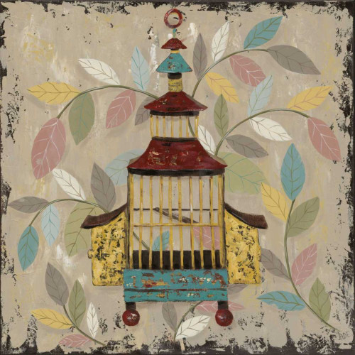 Decorative Bird Cage III Poster Print - Jade Reynolds