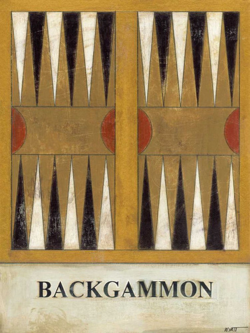Backgammon Poster Print - Norman Wyatt