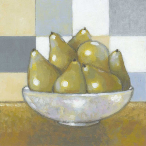 Green Pears Poster Print - Norman Wyatt